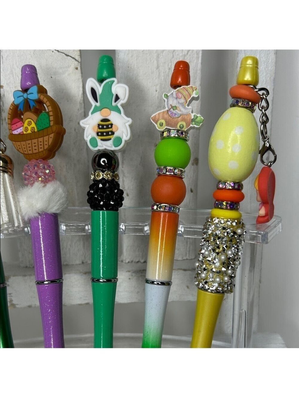 Easter Spring Colorful Charm Pen Set - Picture 4 of 4